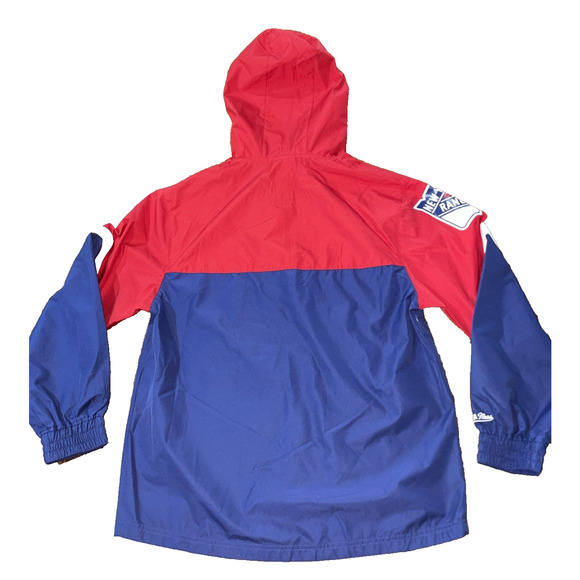 New York Rangers Mitchell & Ness Windbreaker NWT Vintage Logo NHL Medium - Picture 7 of 12